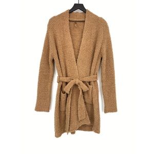 SKIMS Warm Brown Lounge Robe